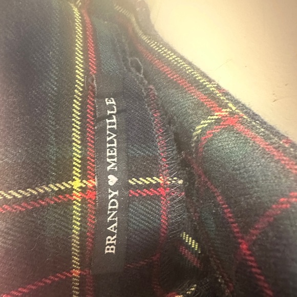 NWOT-AUTHENTIC BRANDY MELVILLE PLAID CARA SKIRT-NEVER WORN OR TRIED ON BEFORE-❤️ - Picture 11 of 11